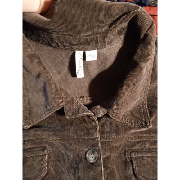 St John's Bay 2x corduroy women's jacket - Picture 2 of 3